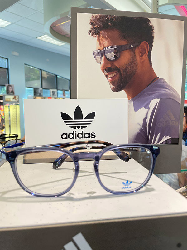 interior of the optical and hearing center