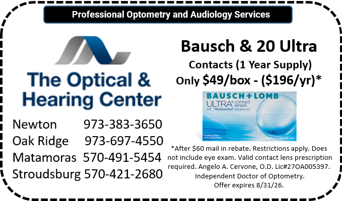 Bausch & 20 Ultra contacts coupon.
